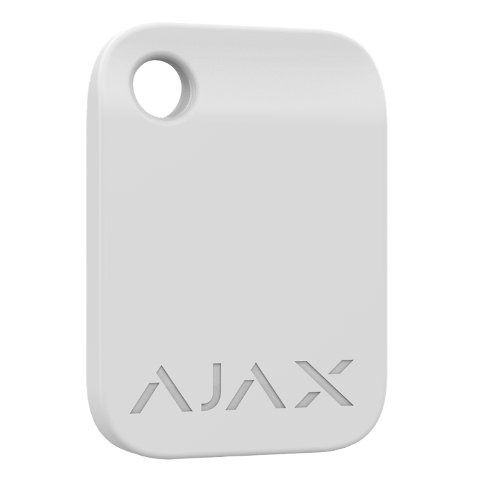 Badge blanc TAG-W